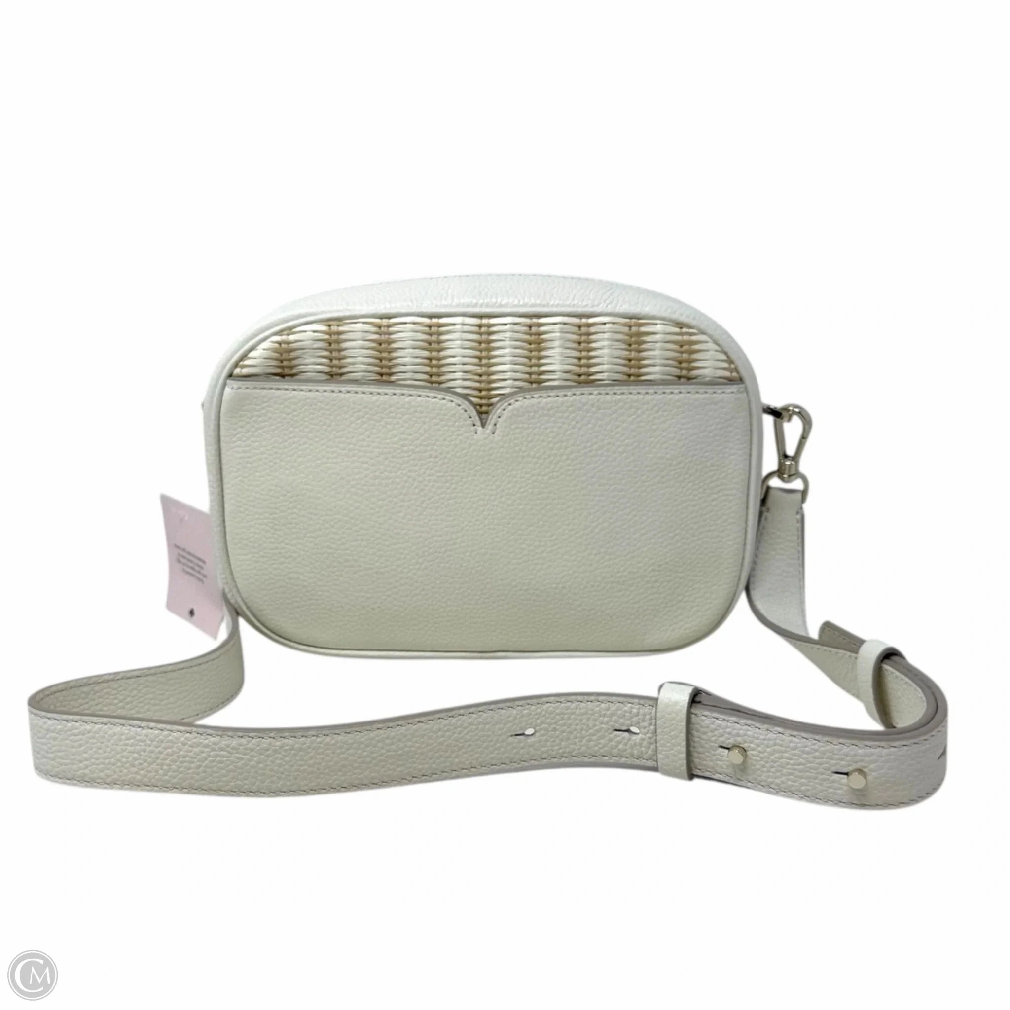 Astrid Straw Medium Crossbody Designer By Kate Spade, Size: Medium