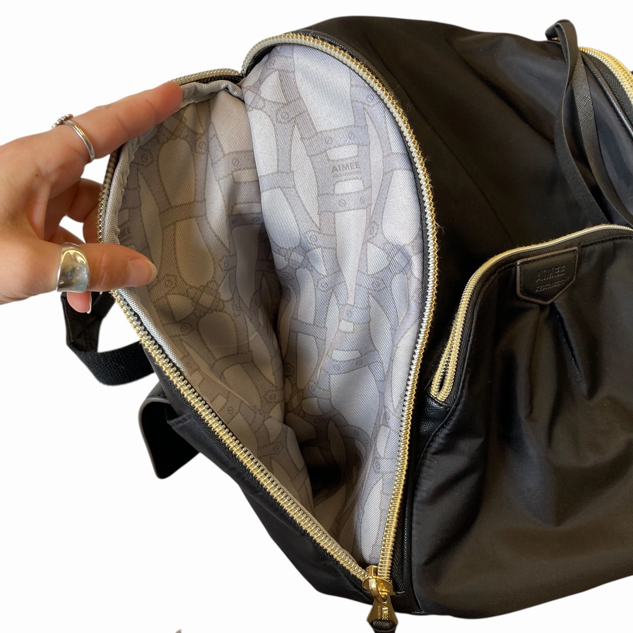 Backpack By Aimee Kestenberg In Black, Size:Medium