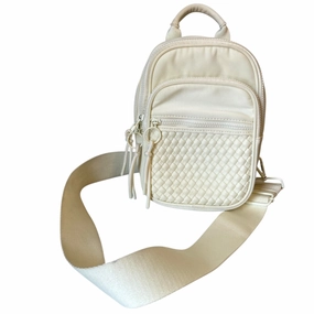 Backpack By Antik Kraft In Cream, Size:Small