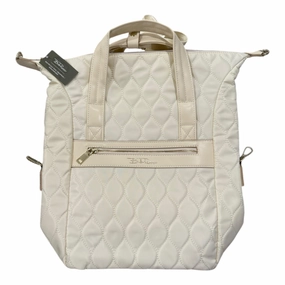 Backpack By BELLA RUSSO In Cream, Size:Medium