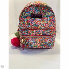 Backpack By Betsey Johnson, Size: Medium