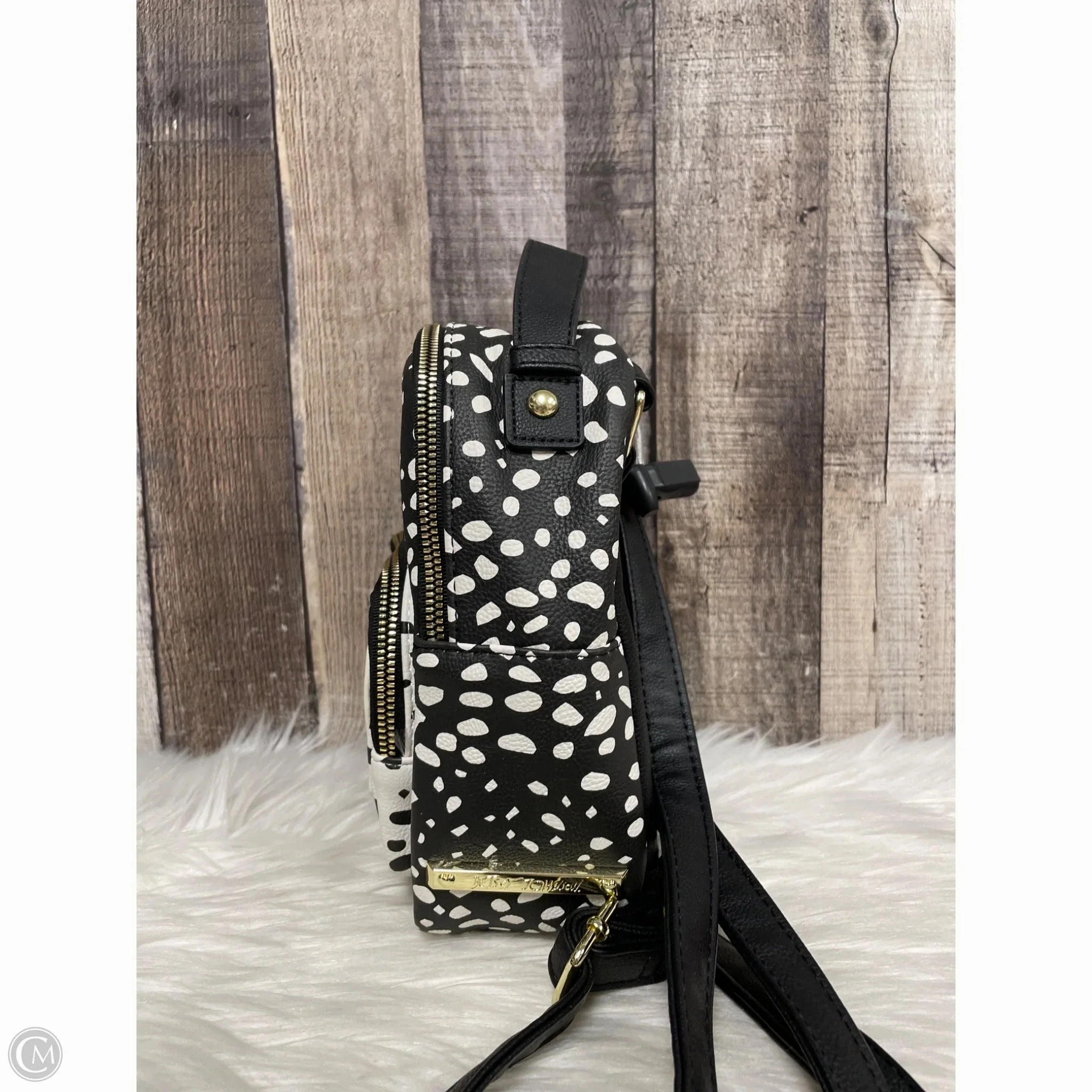 Backpack By Betsey Johnson, Size: Small