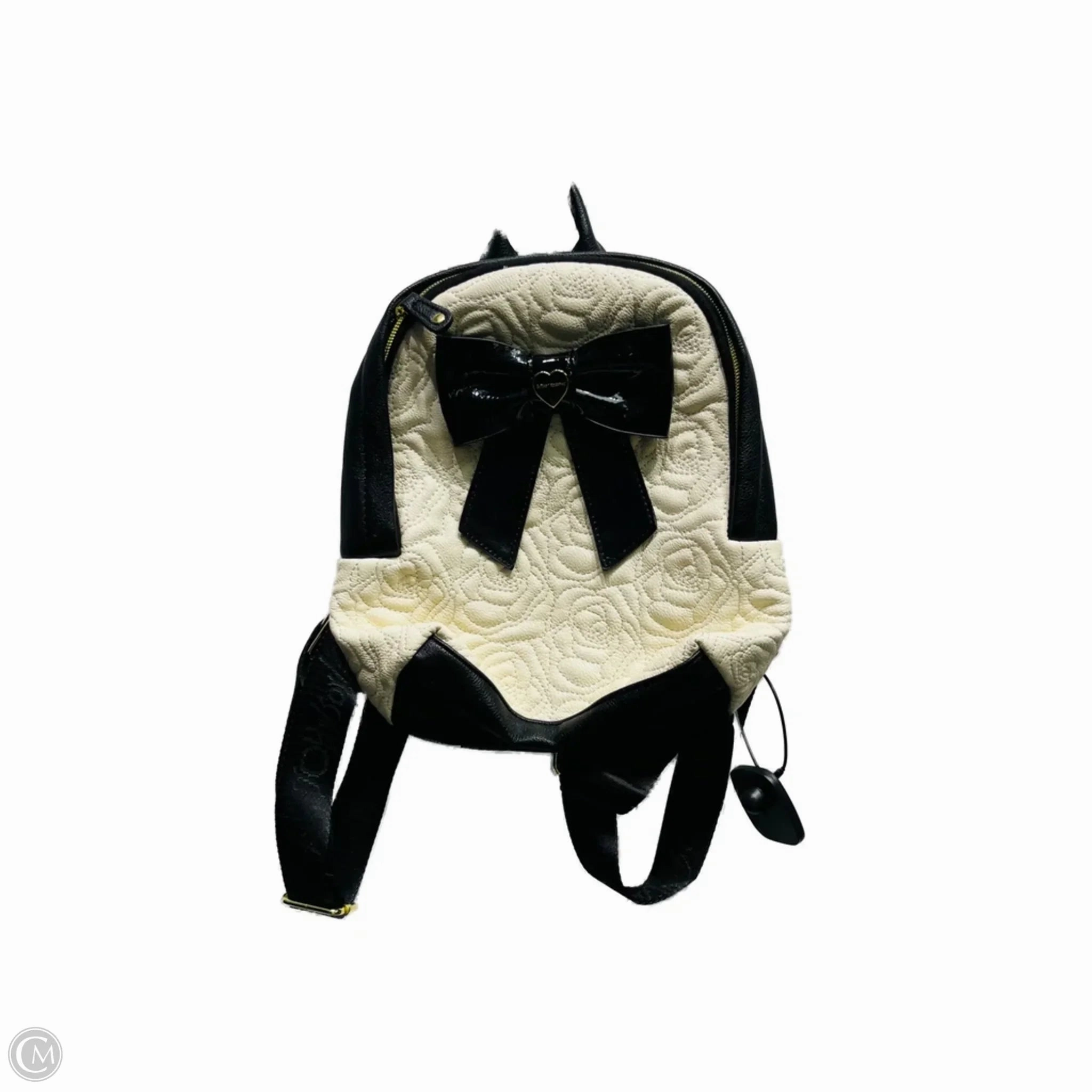 Backpack By Betsey Johnson, Size: Small