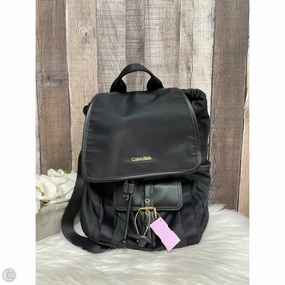 Backpack By Calvin Klein, Size: Medium