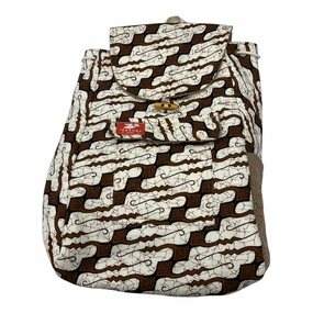 Backpack By Clothes Mentor In Brown, Size:Large