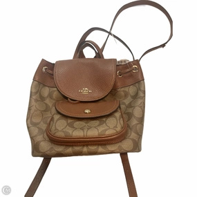 Backpack By Coach, Size: Medium