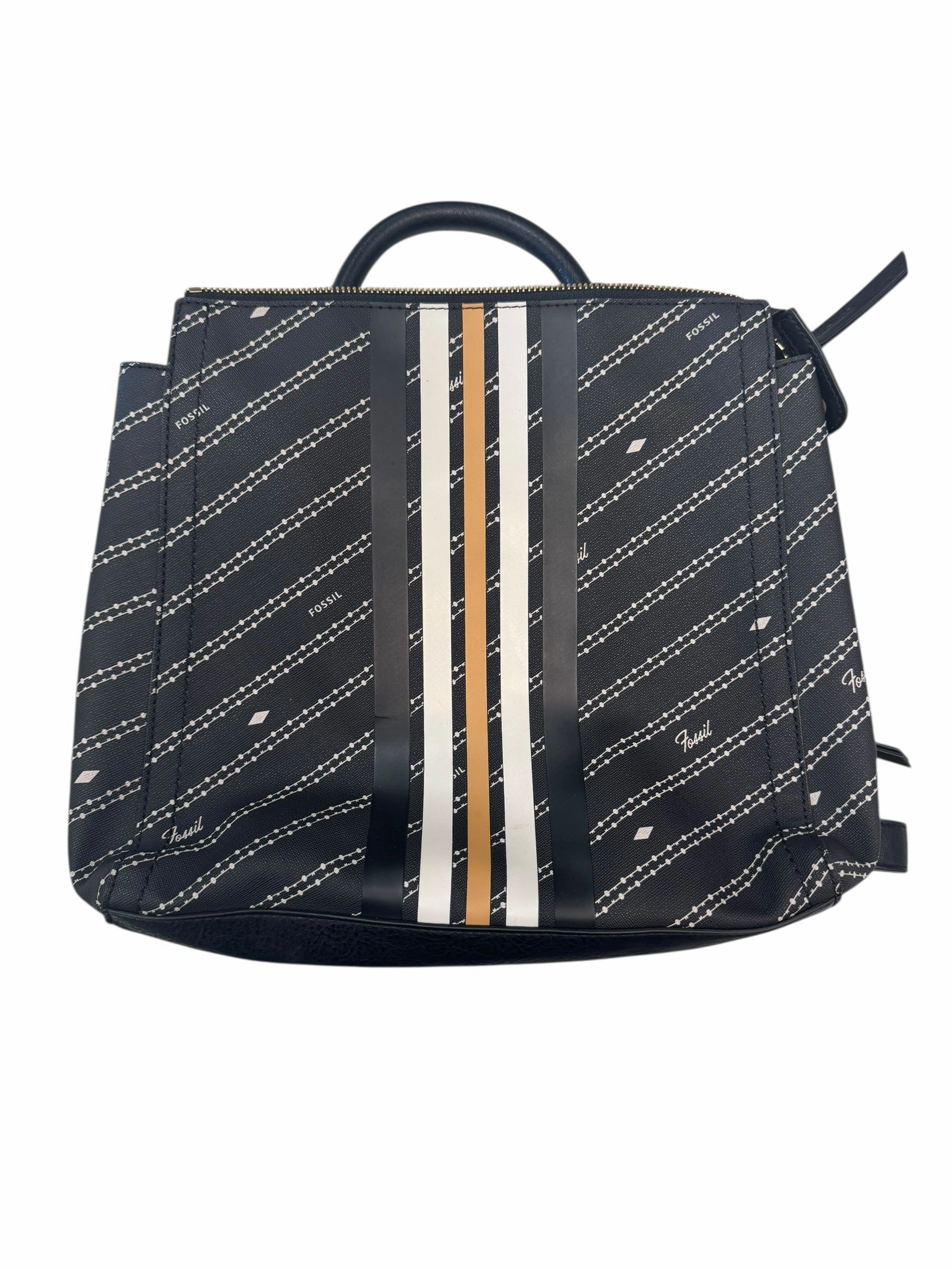 Backpack By Fossil, Size: Medium