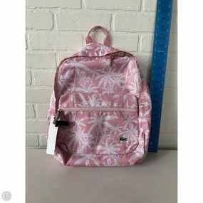 Backpack By Lacoste, Size: Large