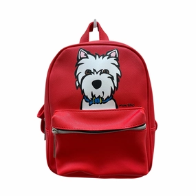 Backpack By Marc Tetro In Red, Size:Small