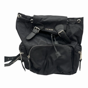 Backpack By Steve Madden In Black, Size:Medium