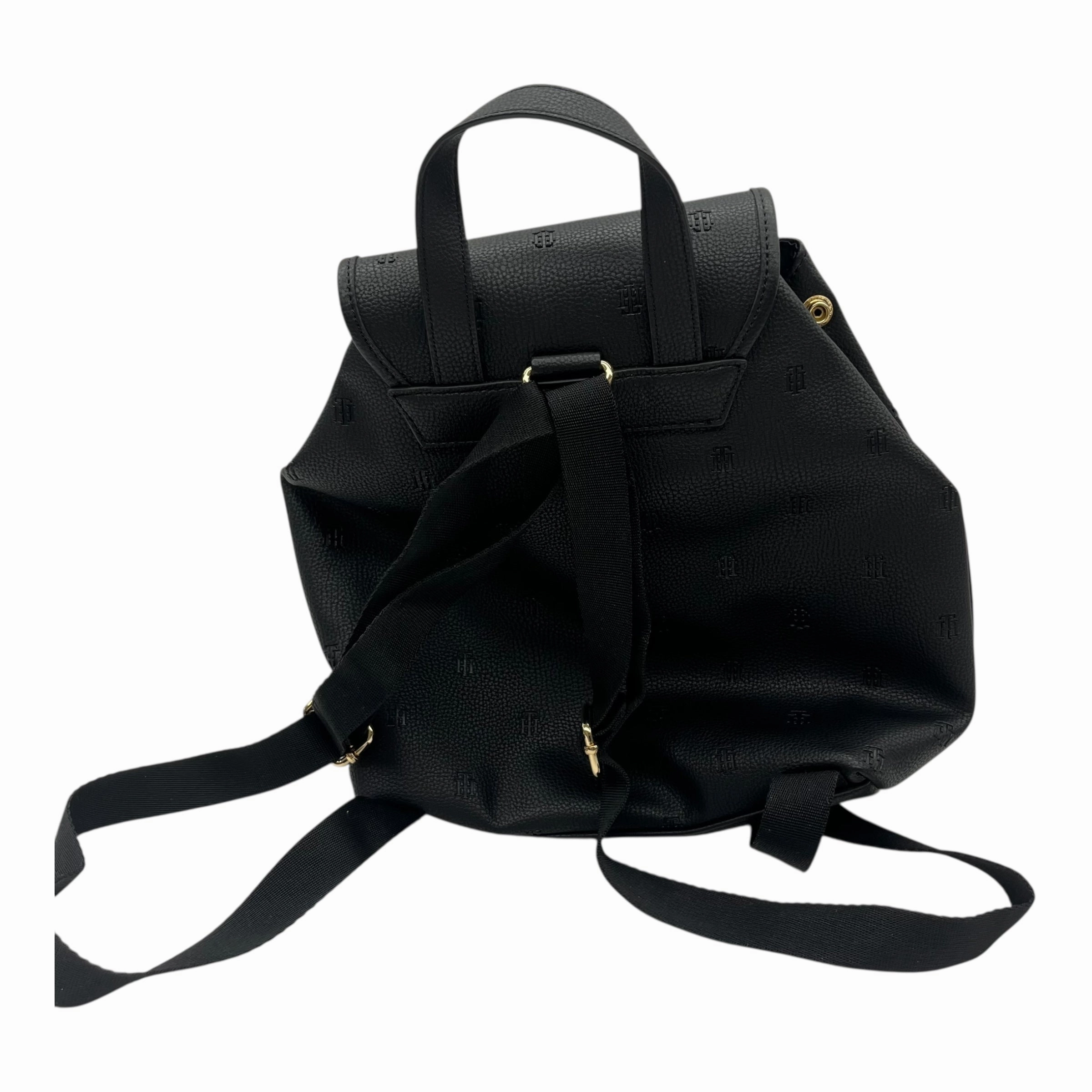 Backpack By Tommy Hilfiger In Black, Size:Small
