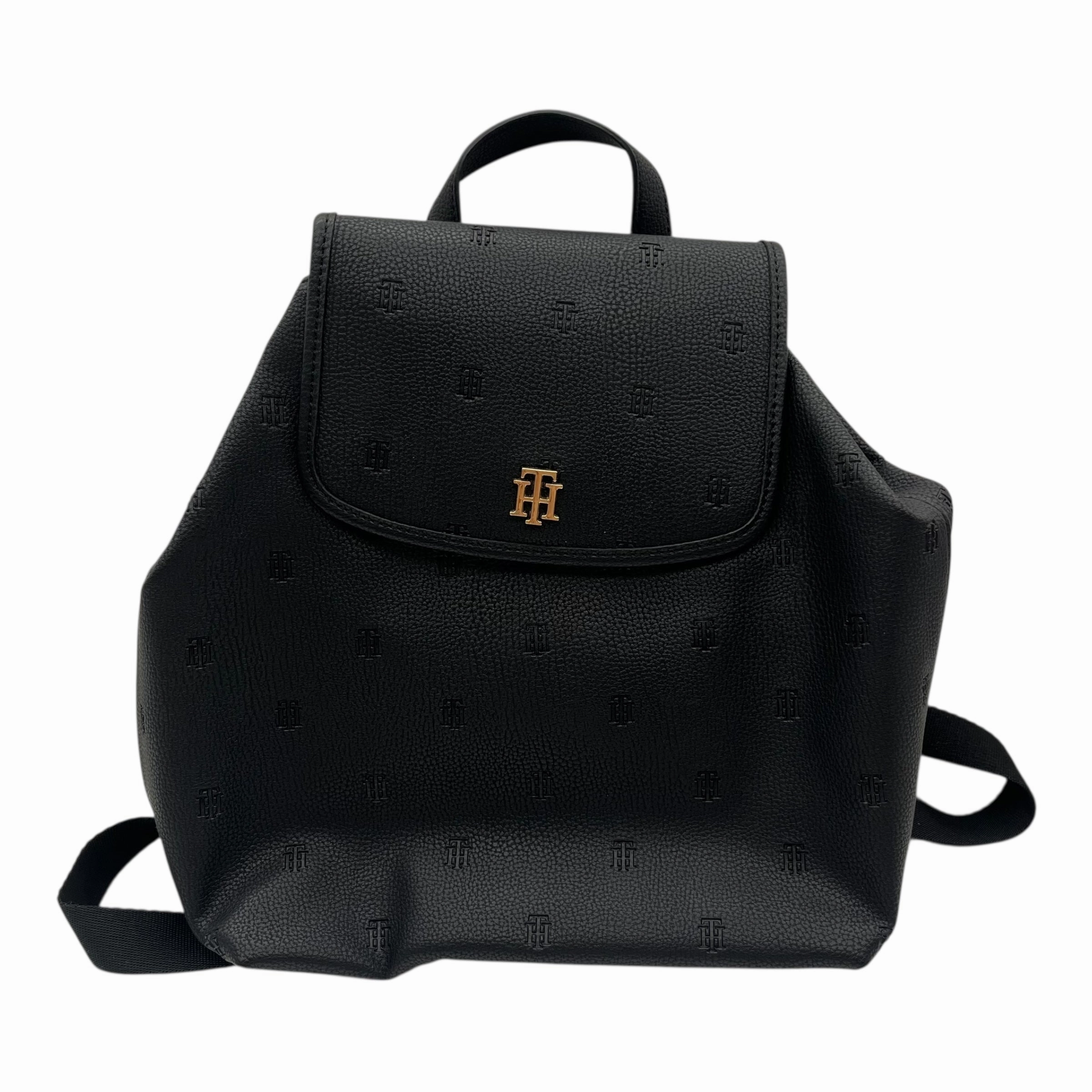 Backpack By Tommy Hilfiger In Black, Size:Small