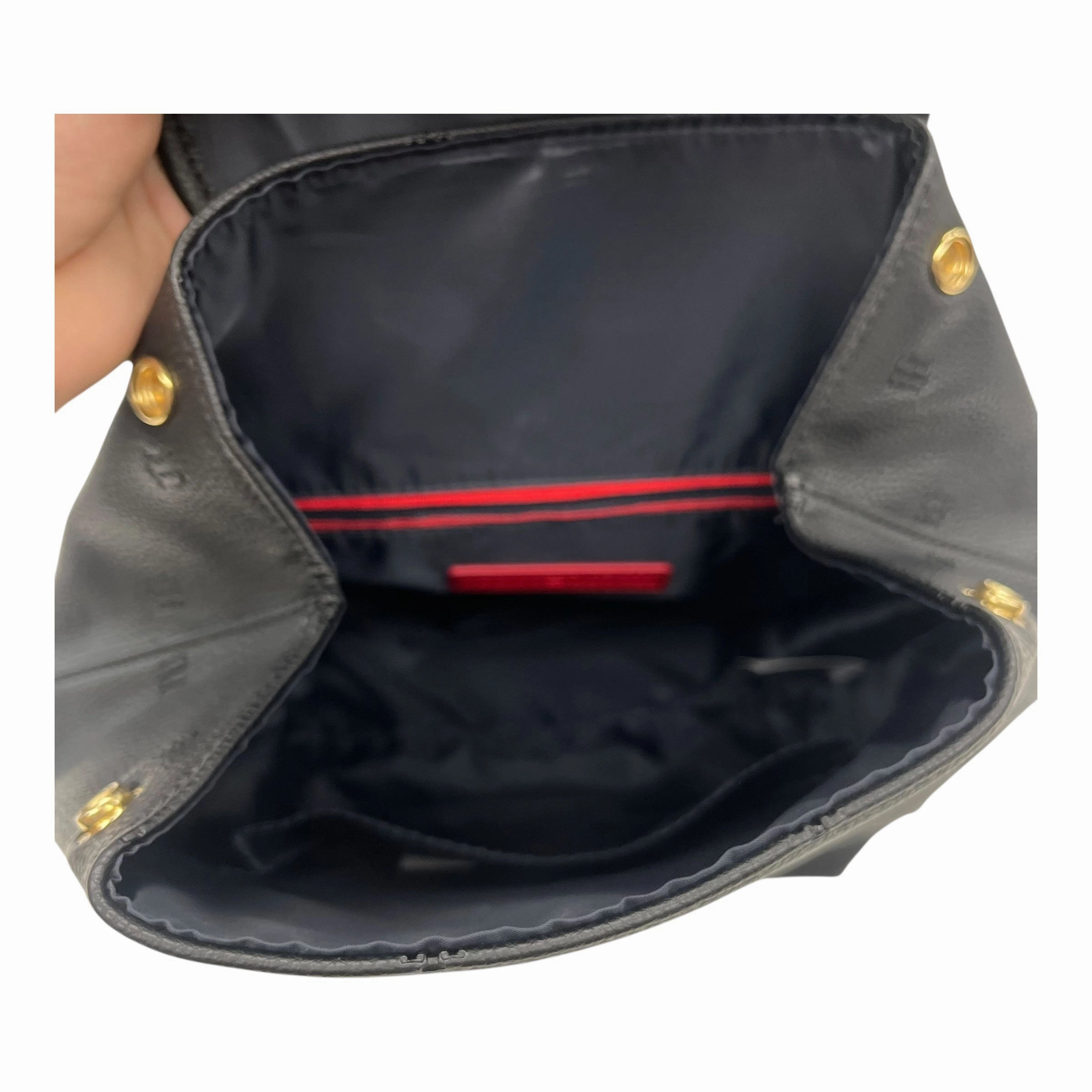 Backpack By Tommy Hilfiger In Black, Size:Small