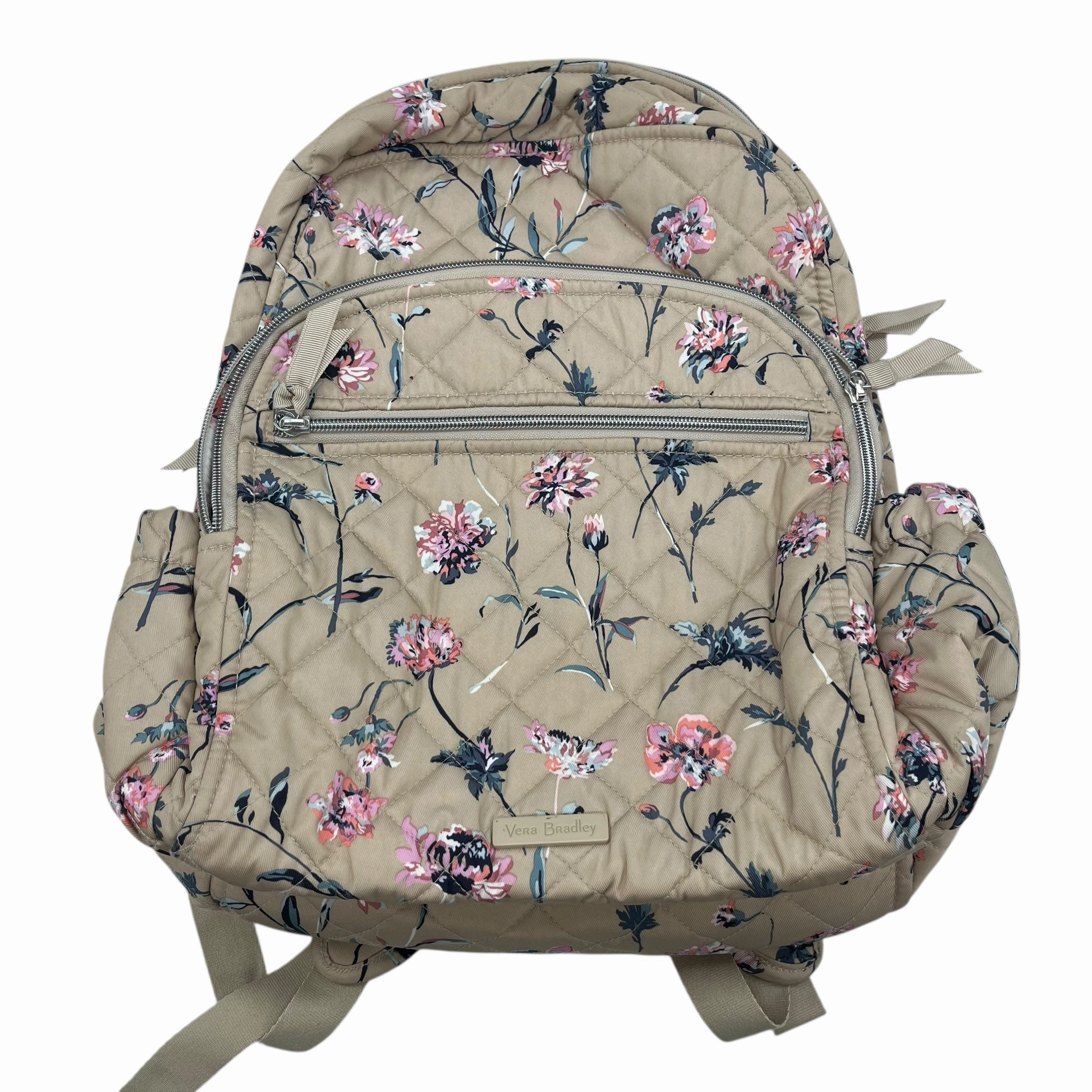 Backpack By Vera Bradley In Tan, Size:Medium