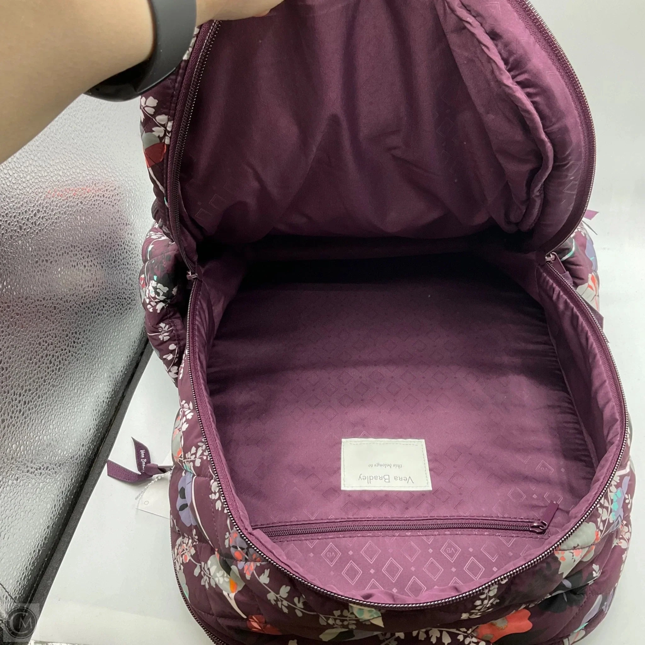 Backpack By Vera Bradley, Size: Large