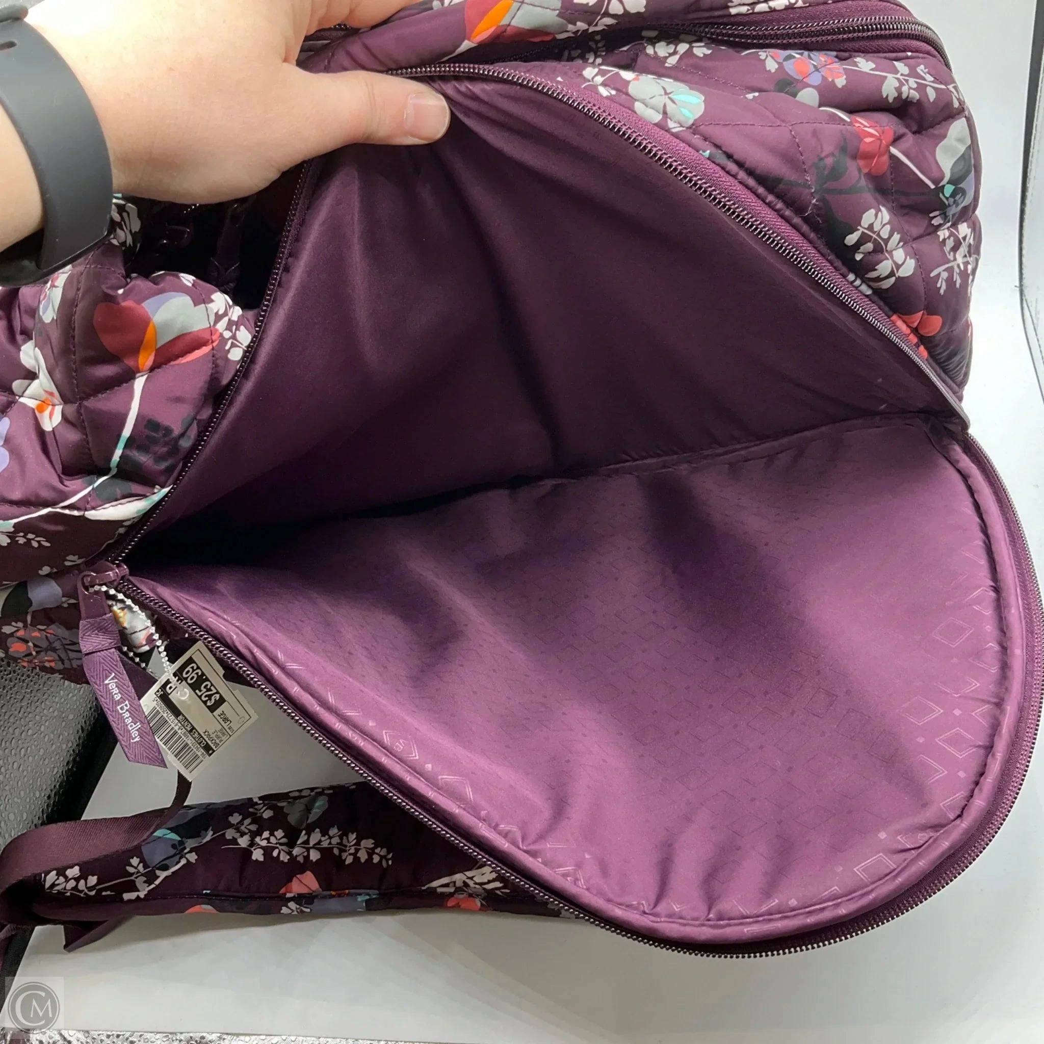 Backpack By Vera Bradley, Size: Large