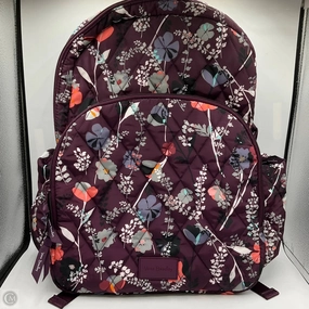Backpack By Vera Bradley, Size: Large