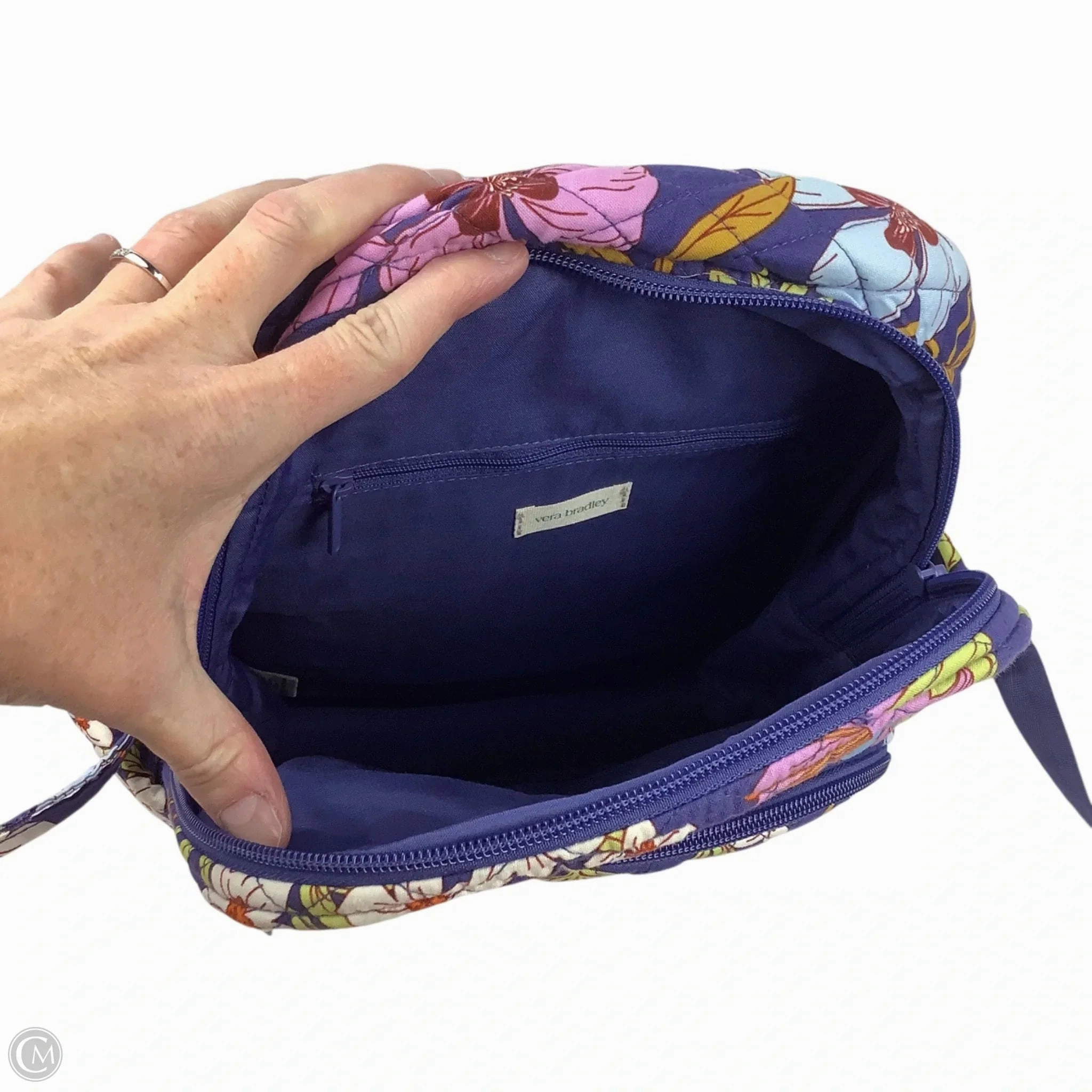 Backpack By Vera Bradley, Size: Medium