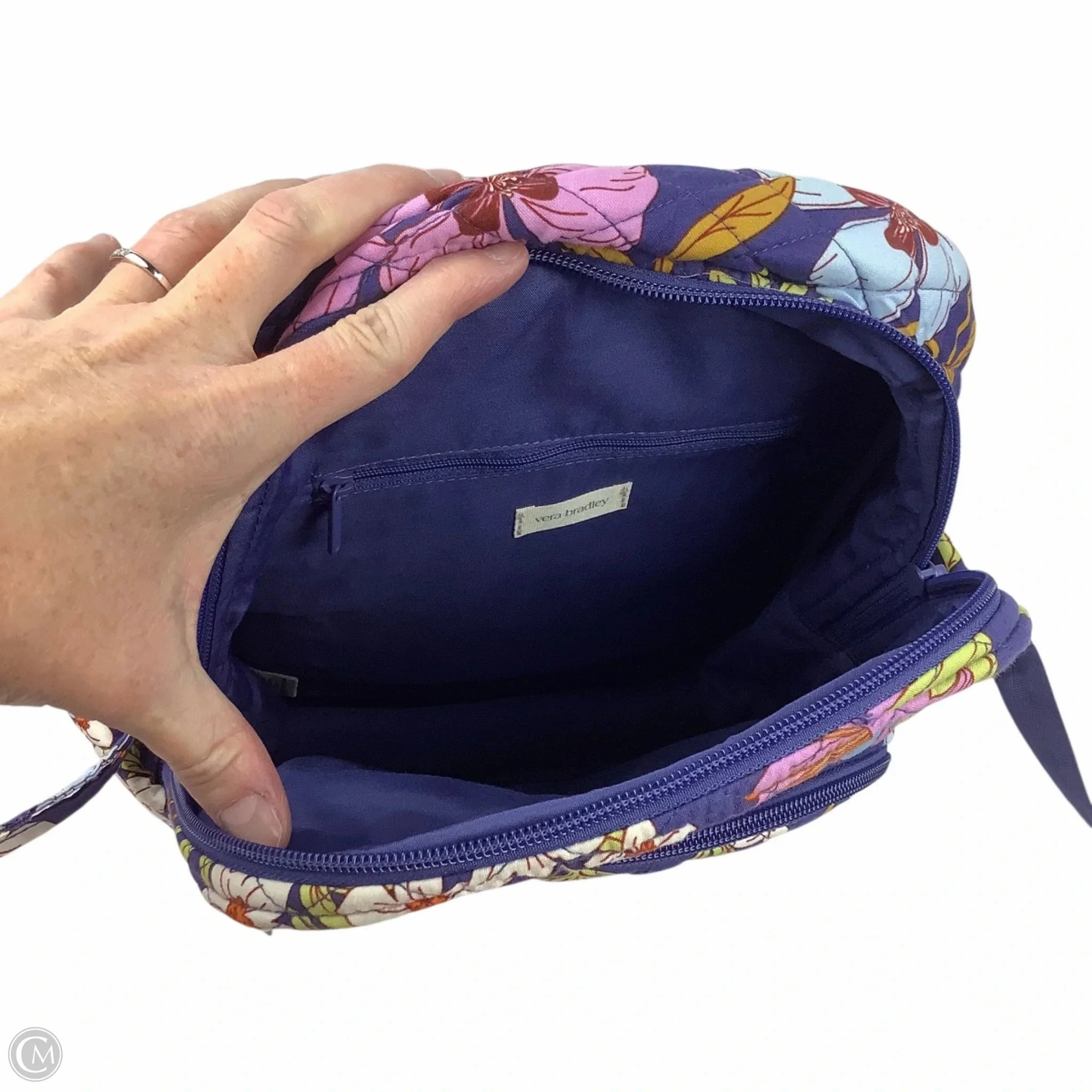 Backpack By Vera Bradley, Size: Medium
