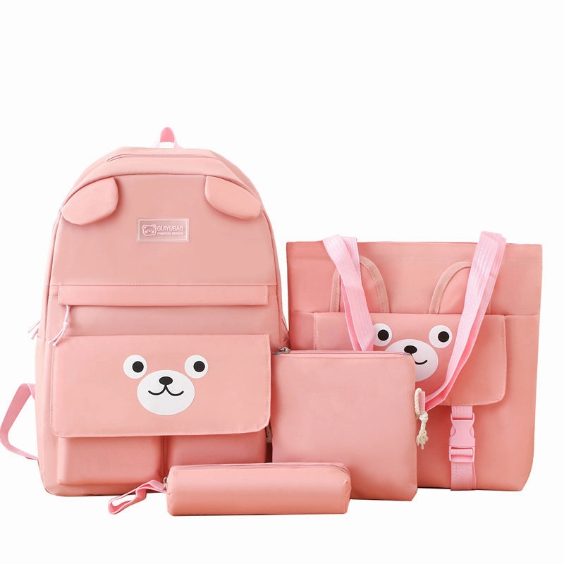 Backpack cartoon casual backpack student schoolbag