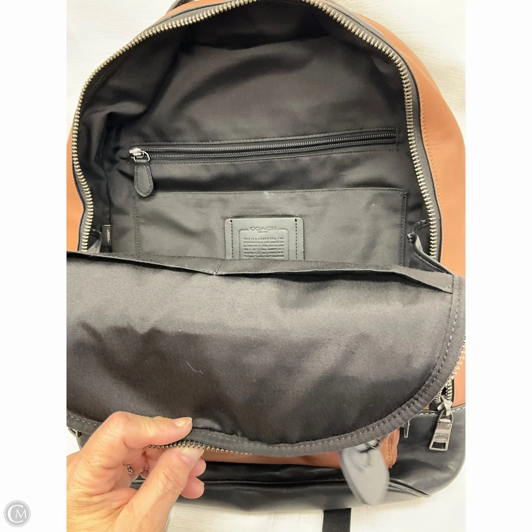Backpack Designer By Coach, Size: Large
