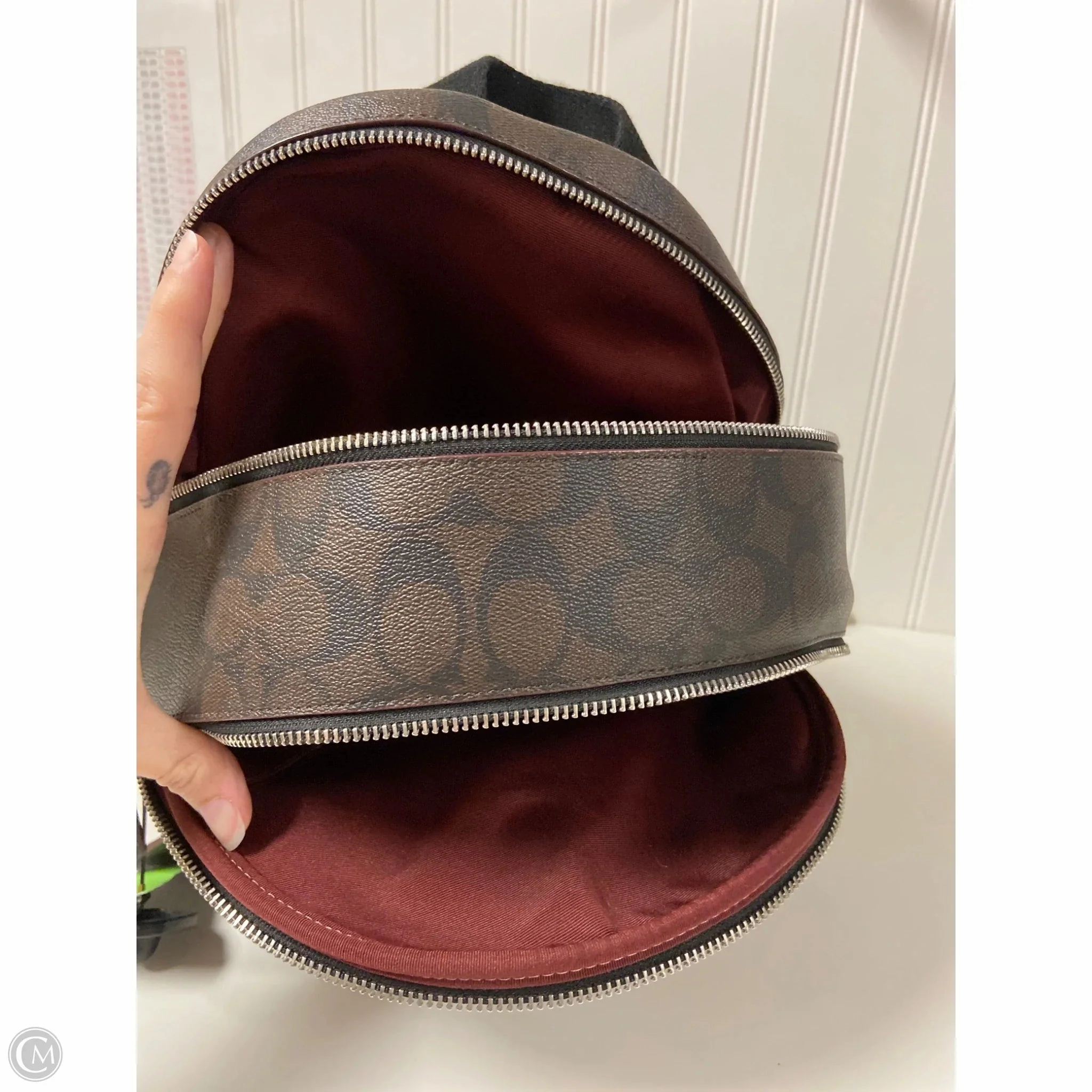 Backpack Designer By Coach, Size: Medium