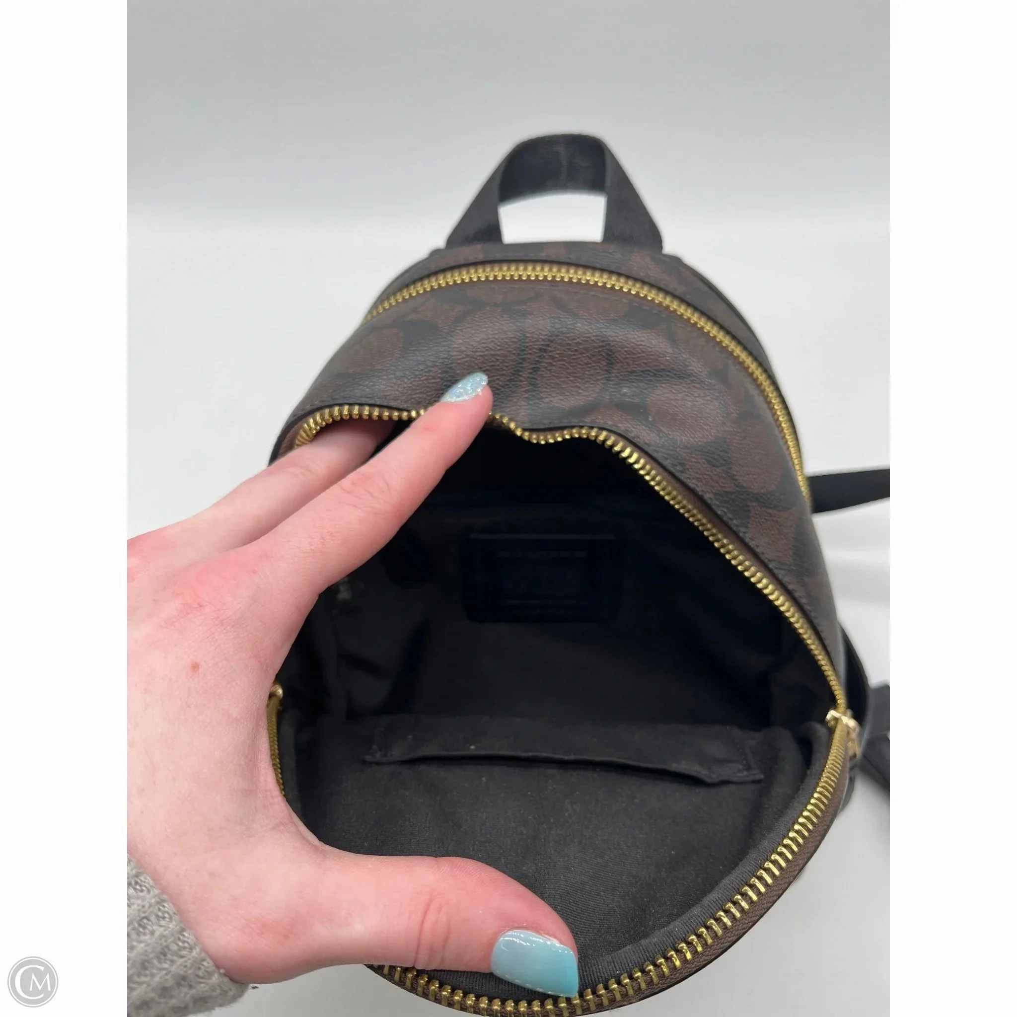 Backpack Designer By Coach, Size: Small