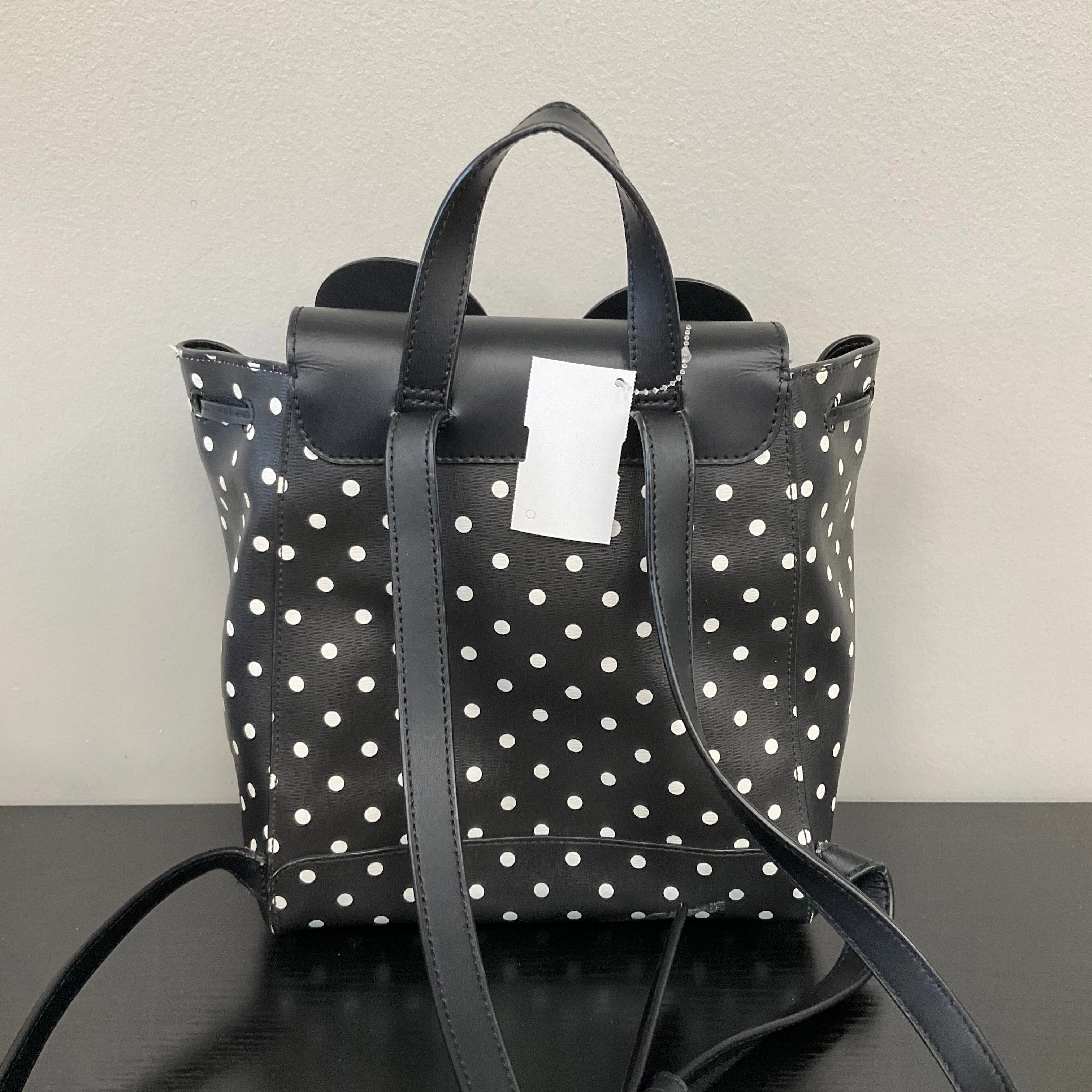 Backpack Designer By Kate Spade In Polkadot Pattern, Size:Medium
