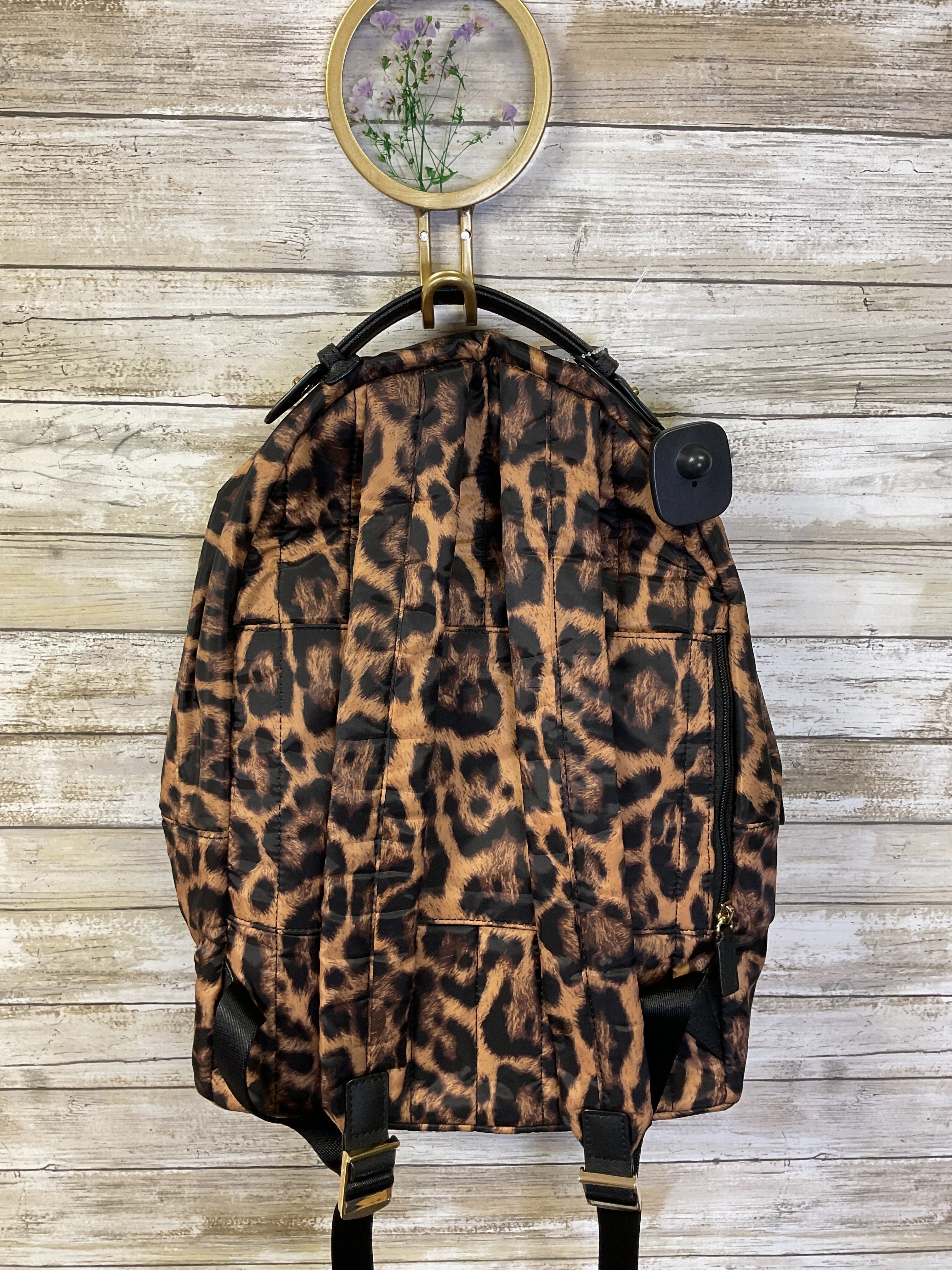 Backpack Designer By Michael Kors In Animal Print, Size:Large