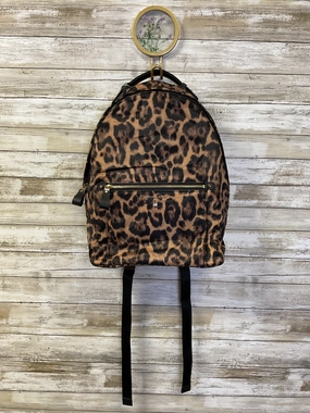 Backpack Designer By Michael Kors In Animal Print, Size:Large