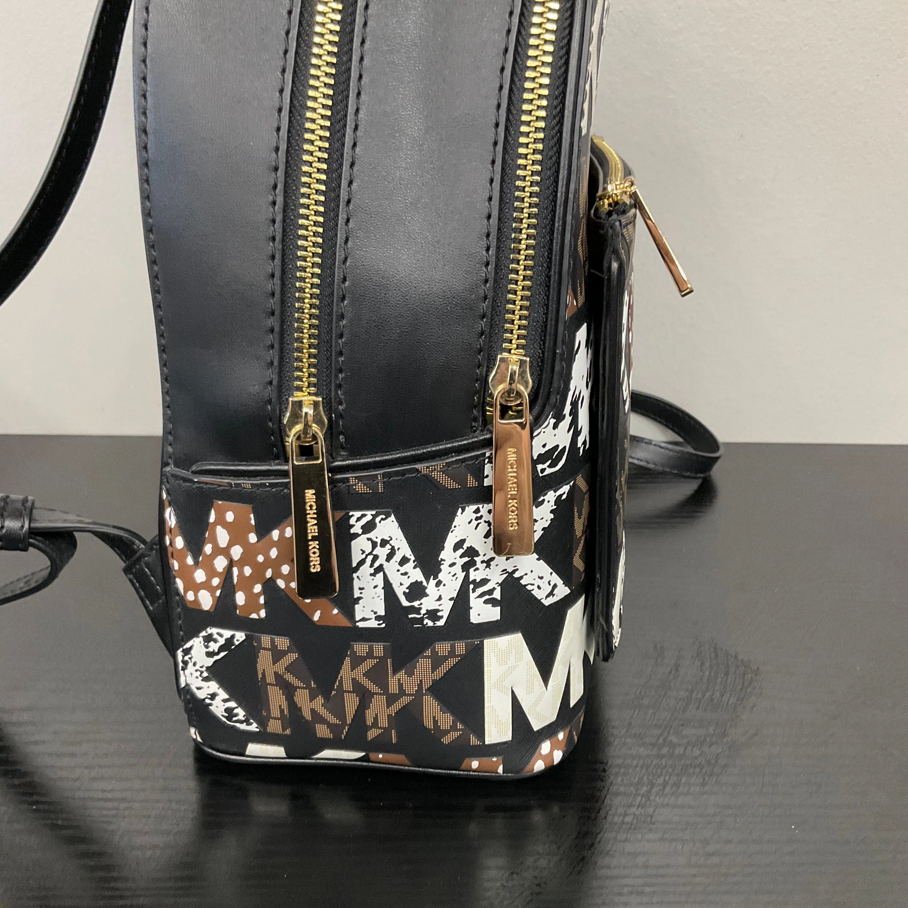 Backpack Designer By Michael Kors In Black, Size:Small