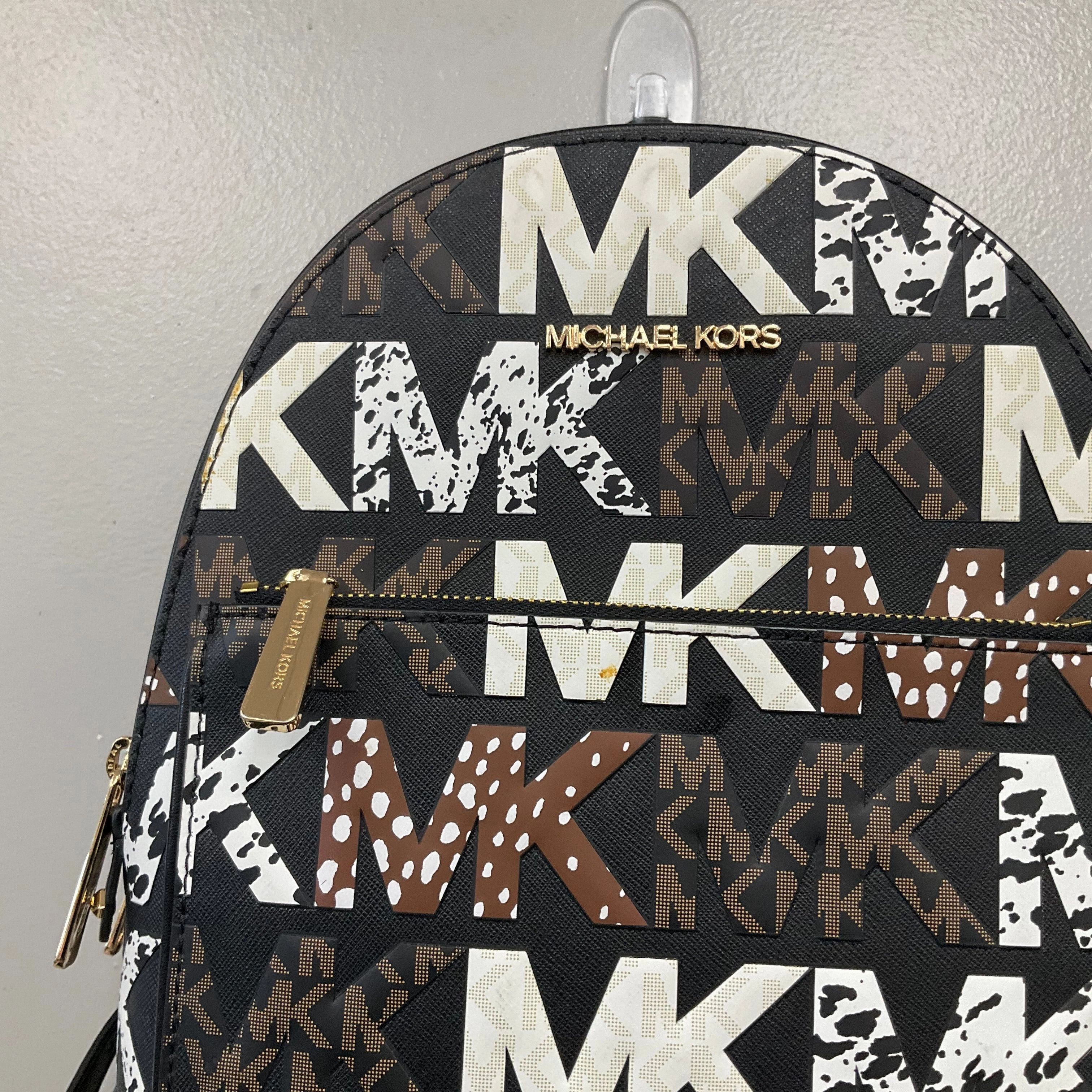 Backpack Designer By Michael Kors In Black, Size:Small