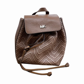Backpack Designer By Michael Kors In Brown, Size:Large
