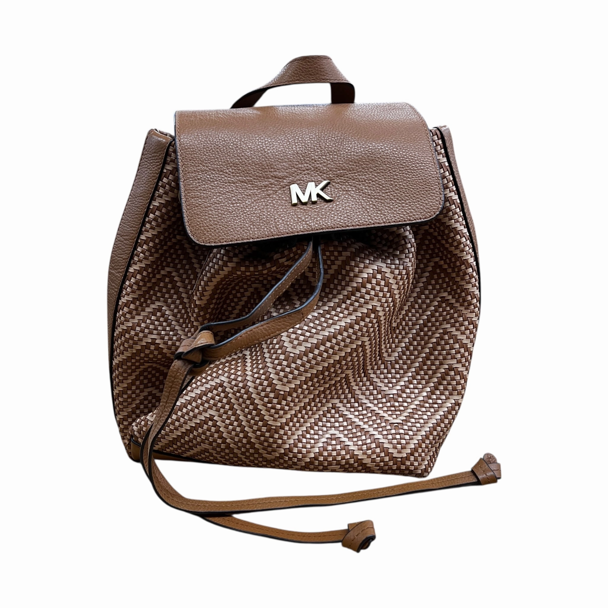 Backpack Designer By Michael Kors In Brown, Size:Large