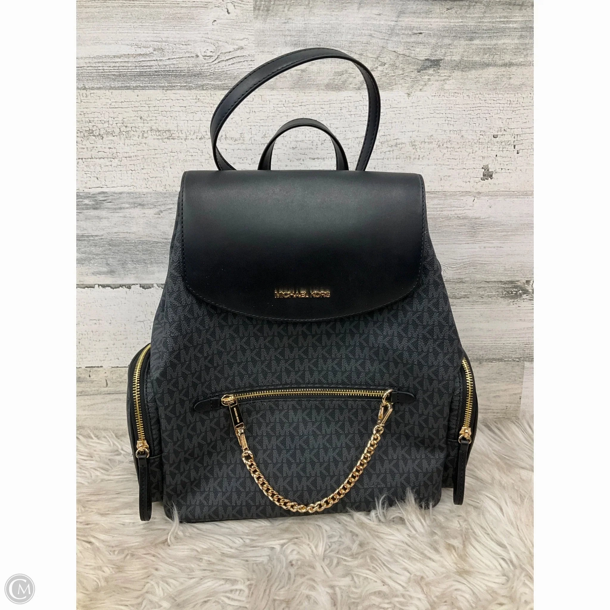Backpack Designer By Michael Kors, Size: Large