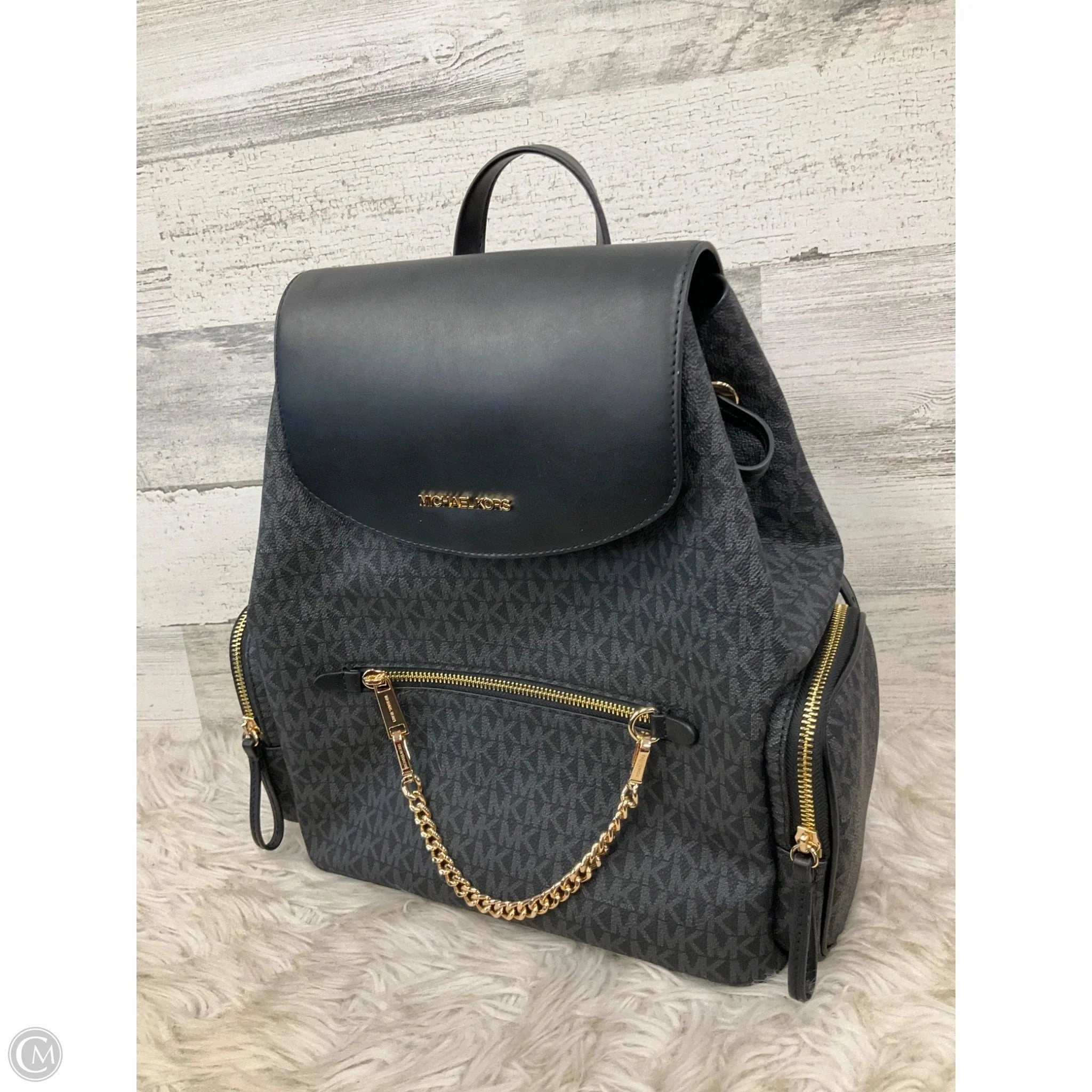 Backpack Designer By Michael Kors, Size: Large