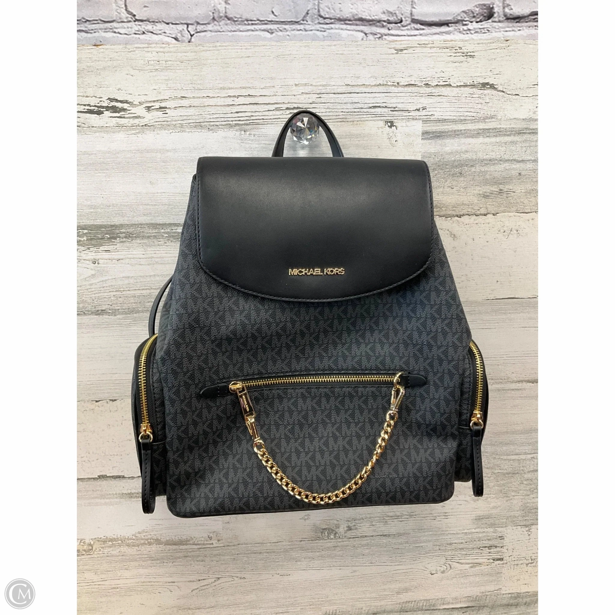 Backpack Designer By Michael Kors, Size: Large