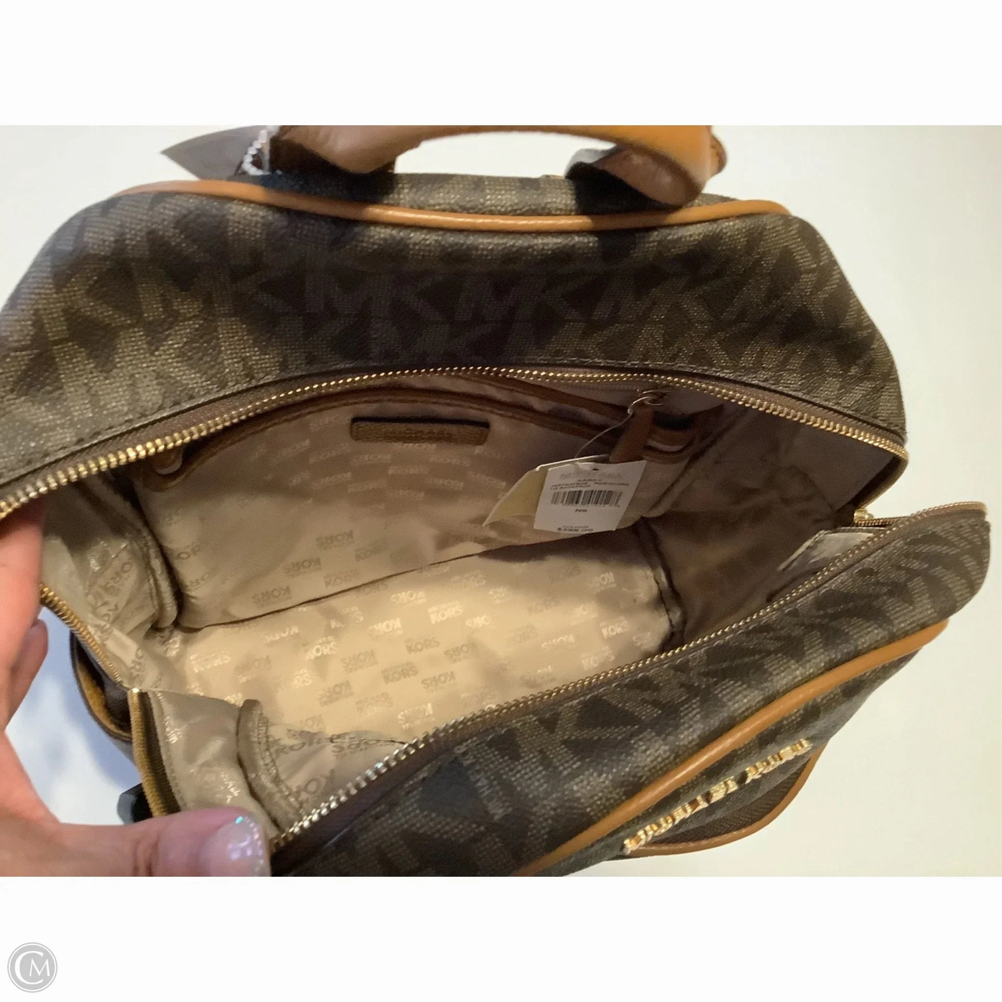 Backpack Designer By Michael Kors, Size: Medium