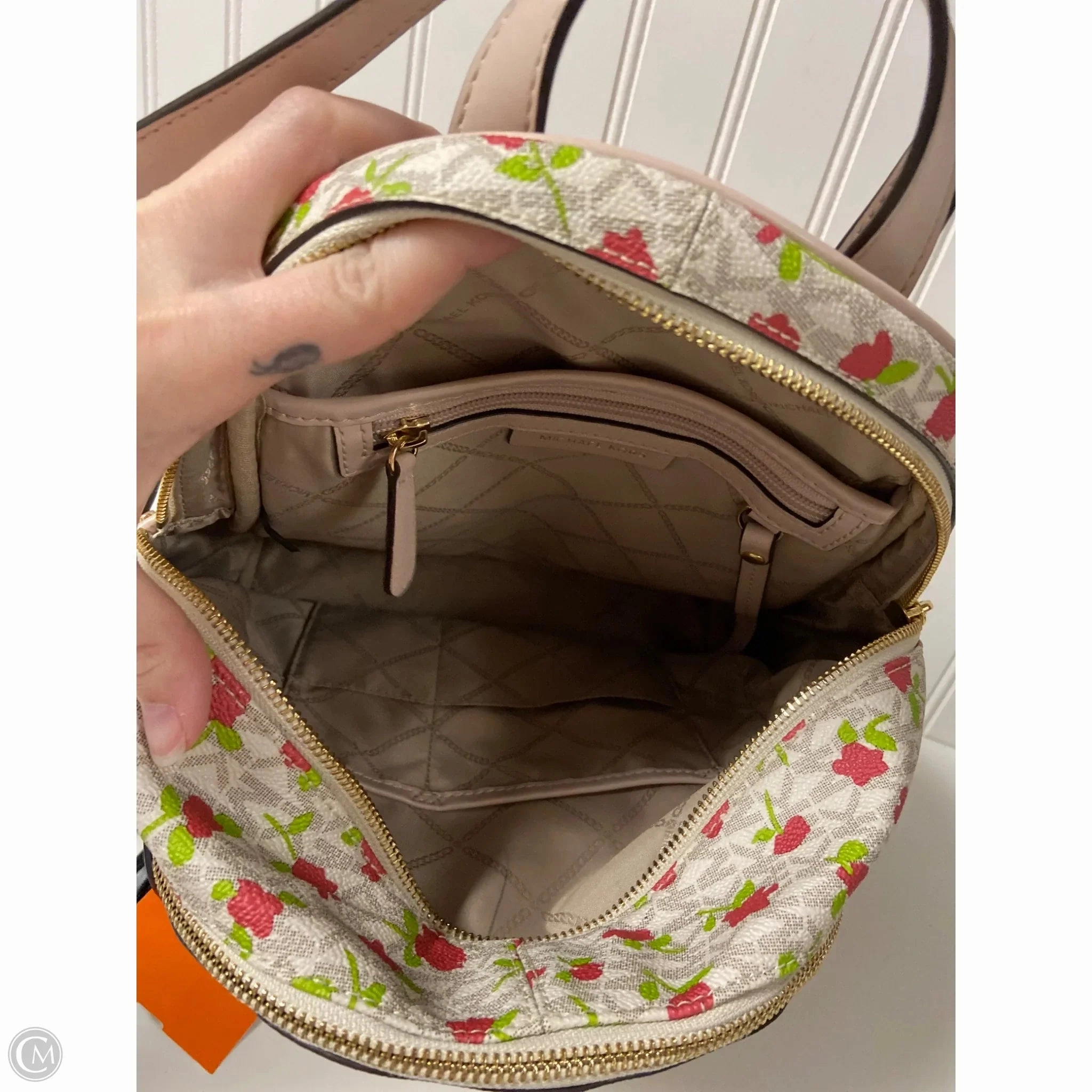 Backpack Designer By Michael Kors, Size: Medium