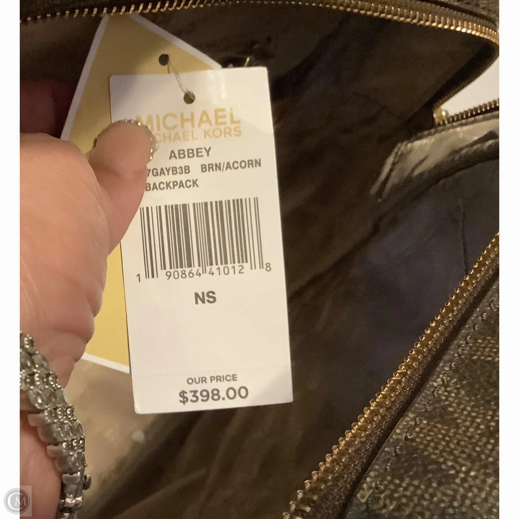 Backpack Designer By Michael Kors, Size: Medium