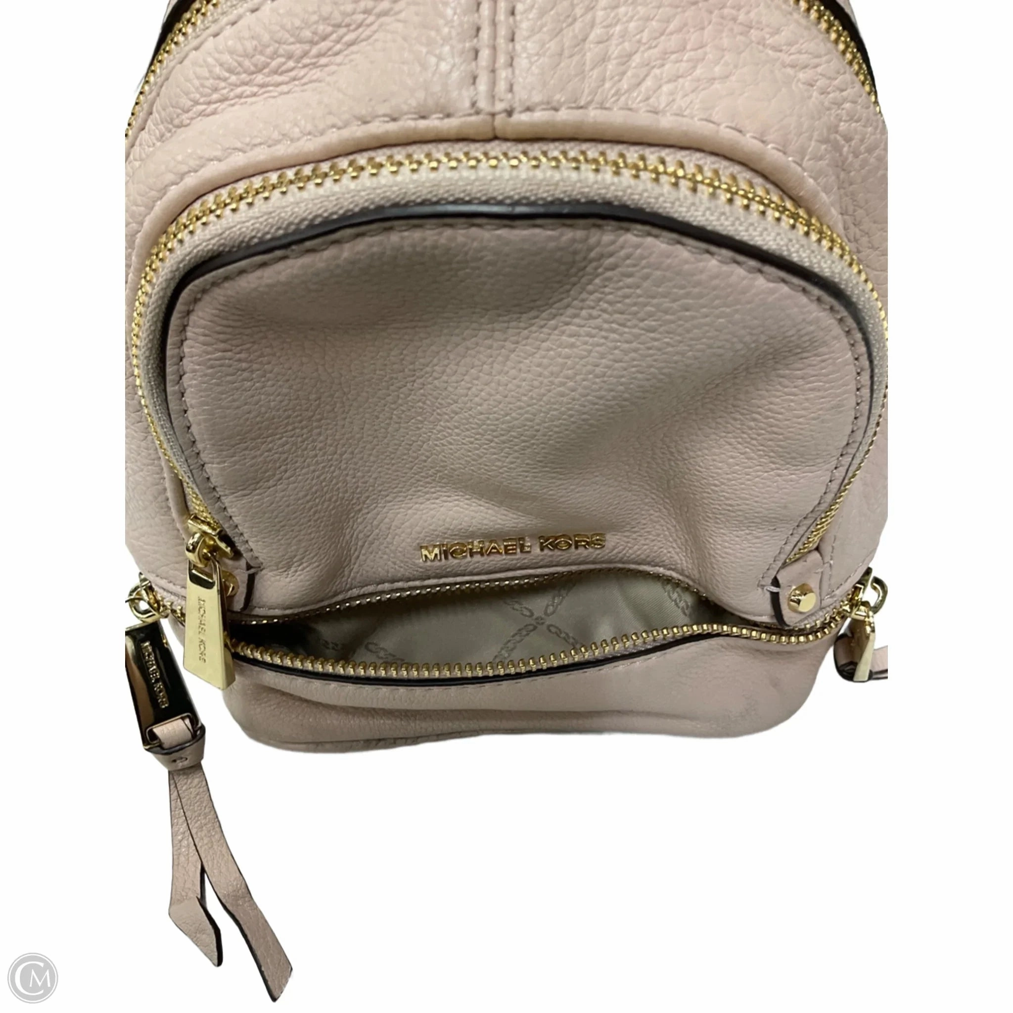 Backpack Designer By Michael Kors, Size: Small