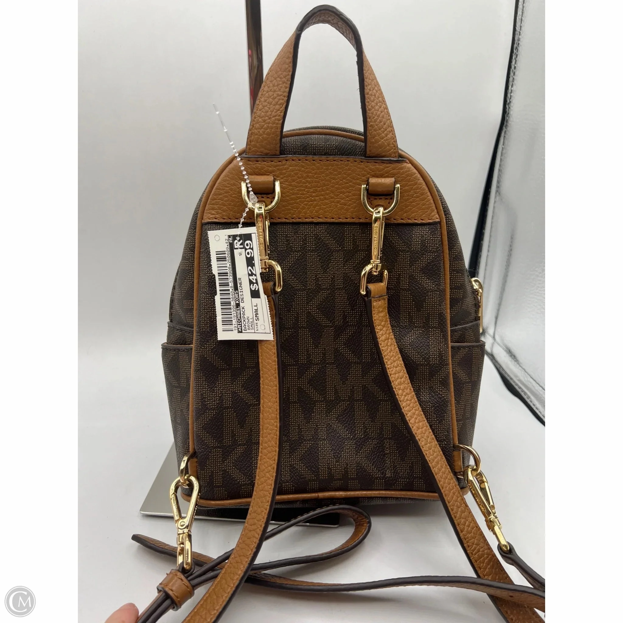 Backpack Designer By Michael Kors, Size: Small