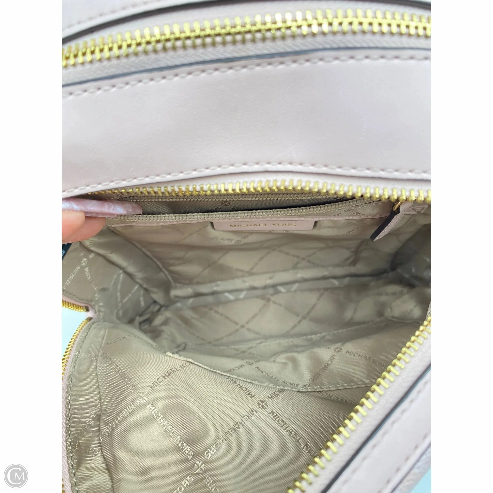 Backpack Designer By Michael Kors, Size: Small