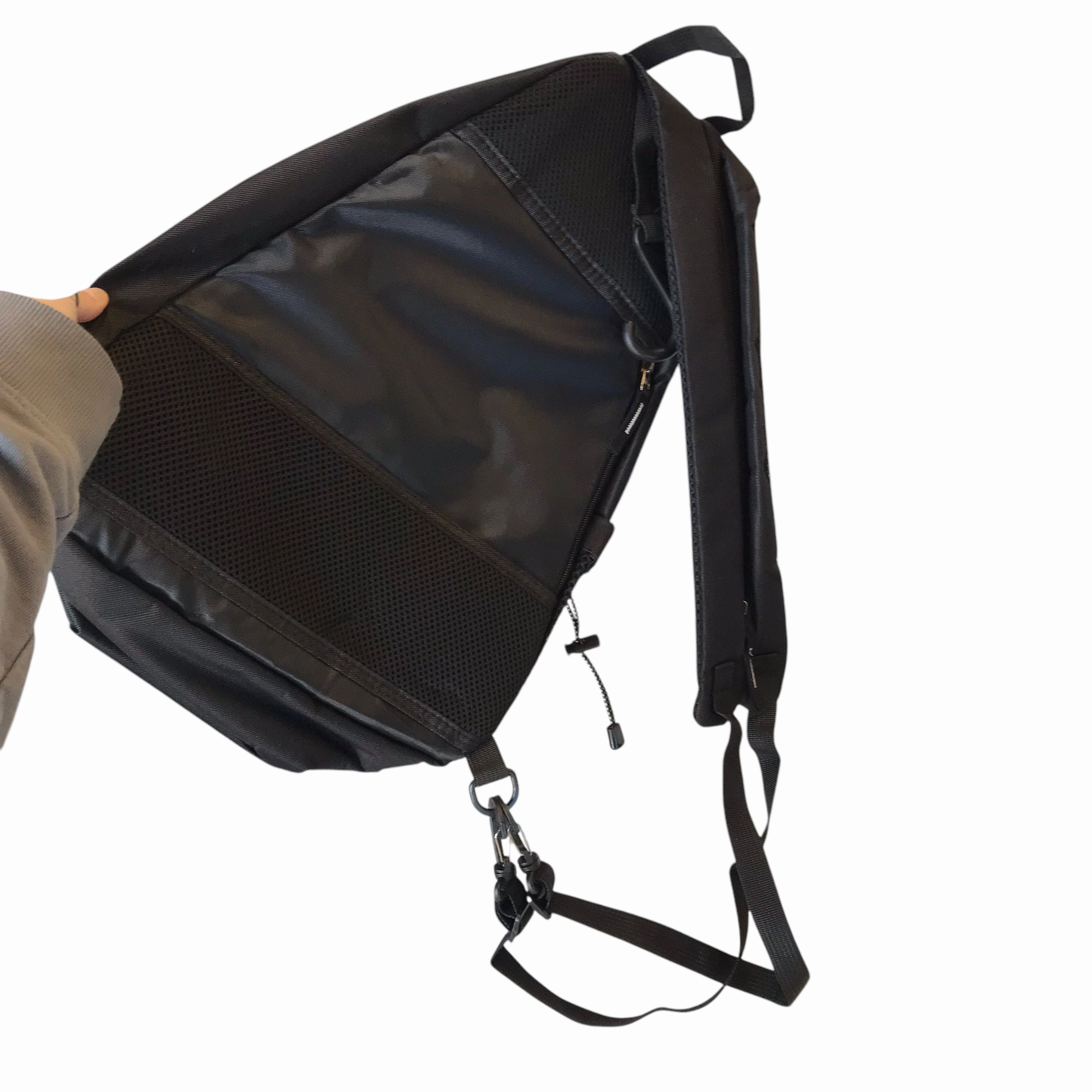 Backpack In Black & White, Size:Medium