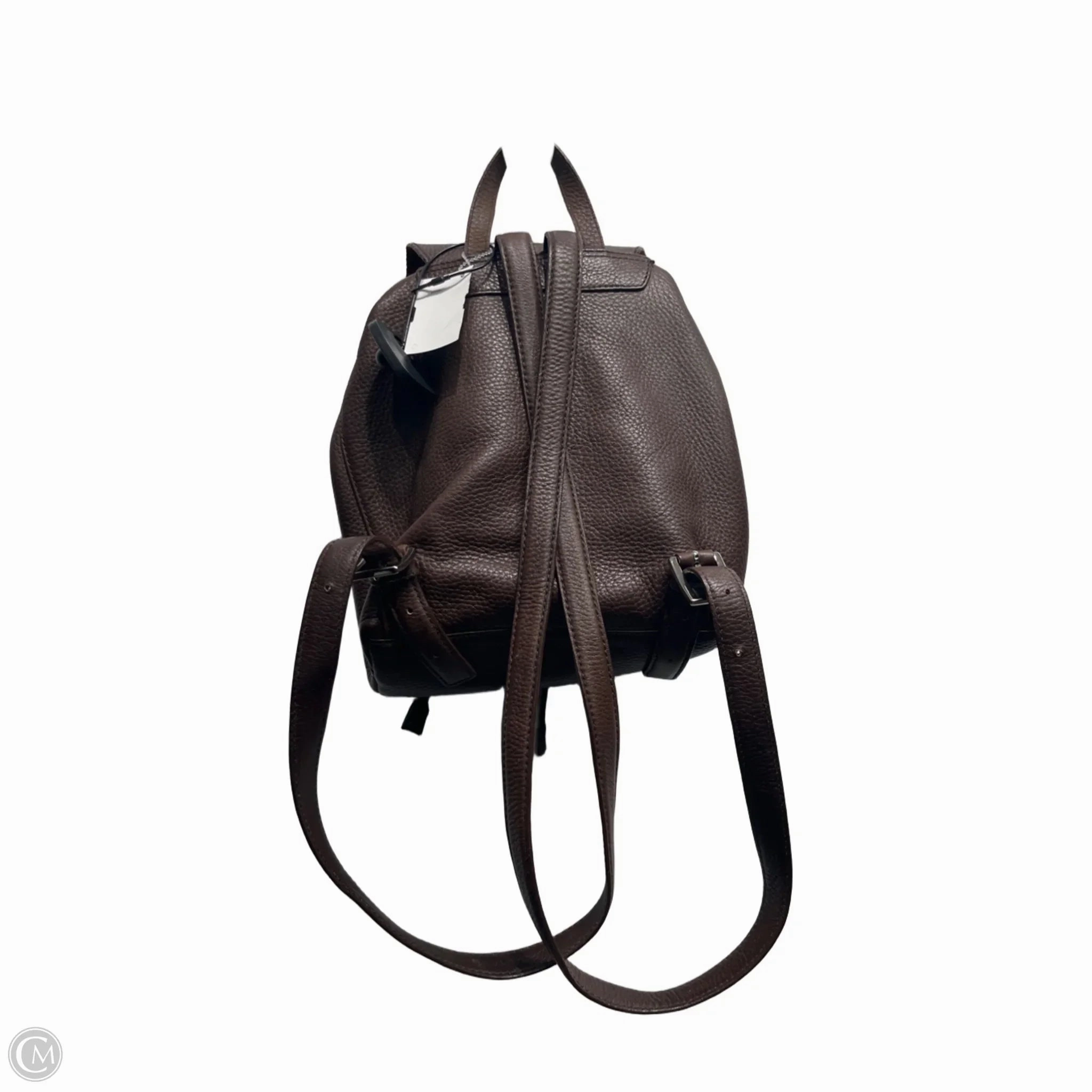 Backpack Leather By Calvin Klein, Size: Small
