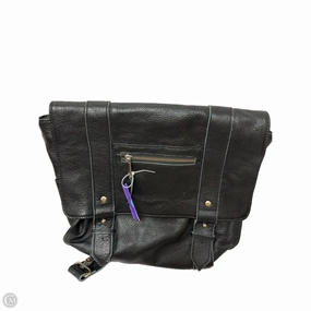 Backpack Leather By Clothes Mentor, Size: Medium