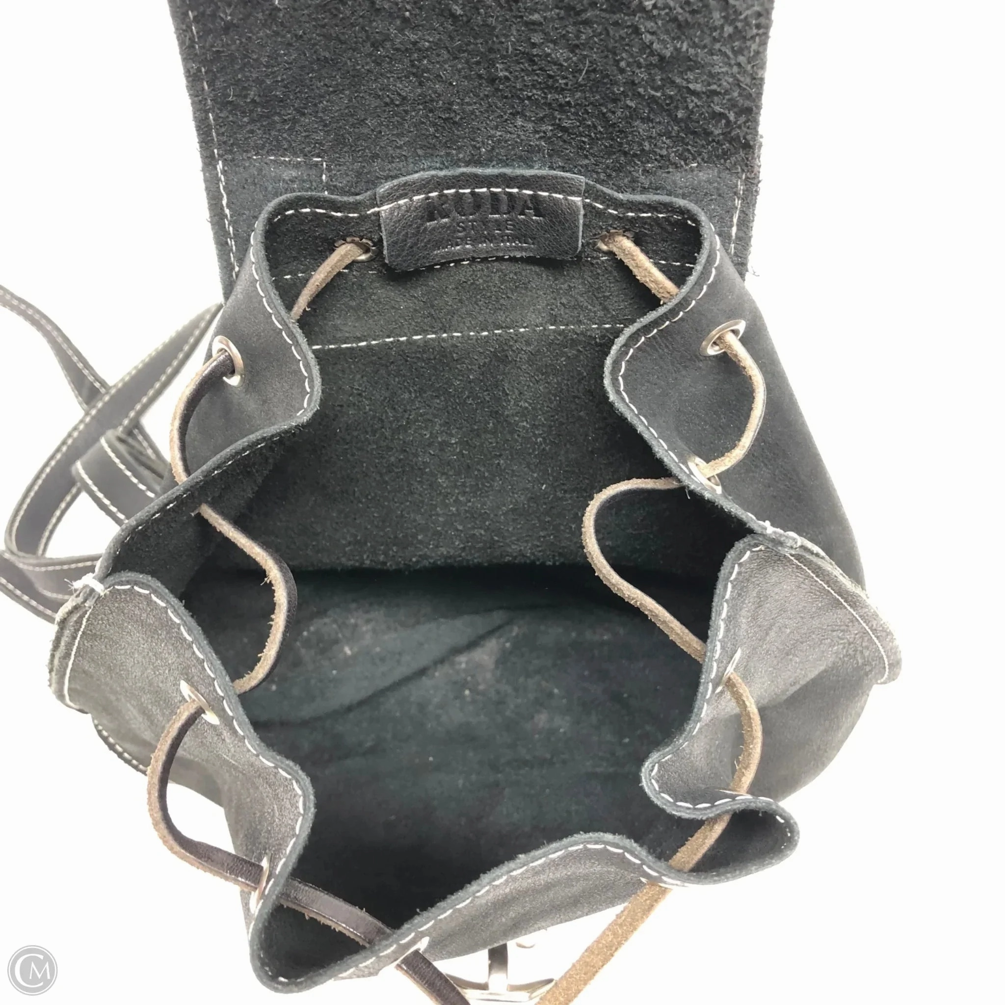 Backpack Leather By Clothes Mentor, Size: Small
