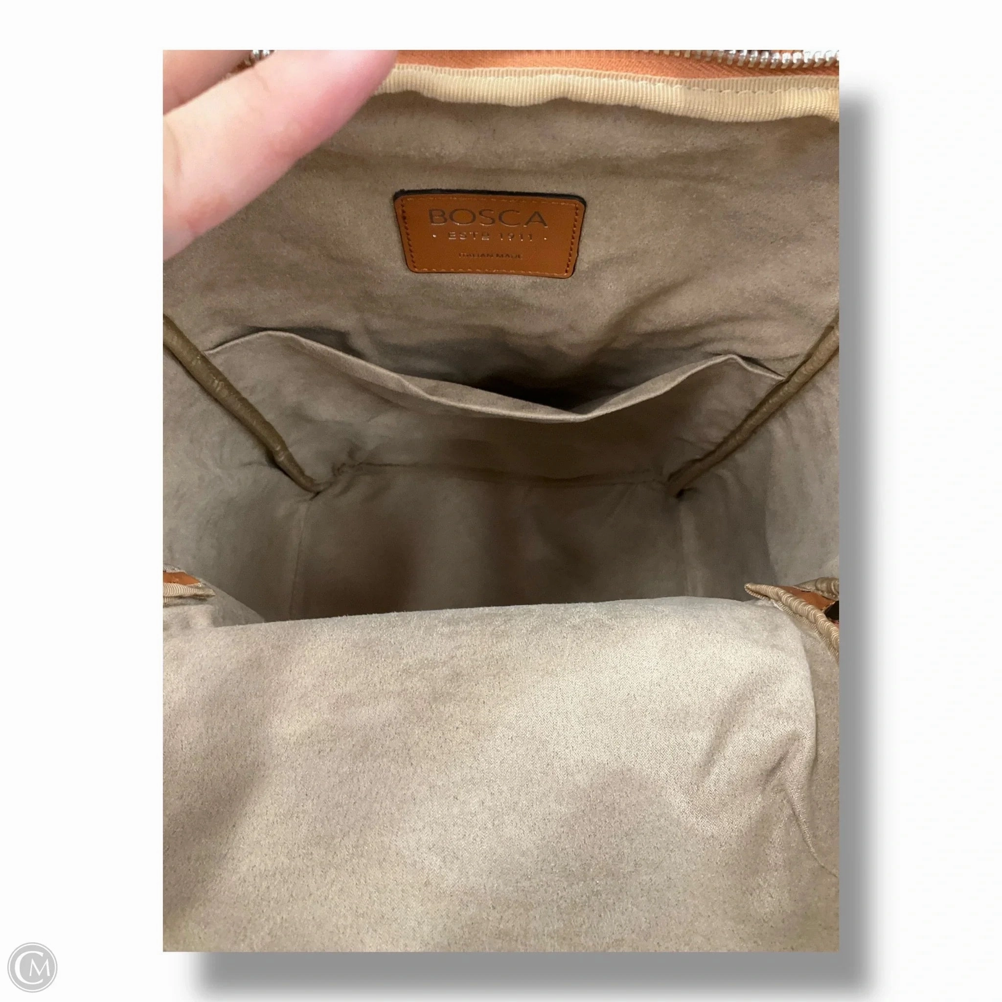Backpack Leather By Cma, Size: Large