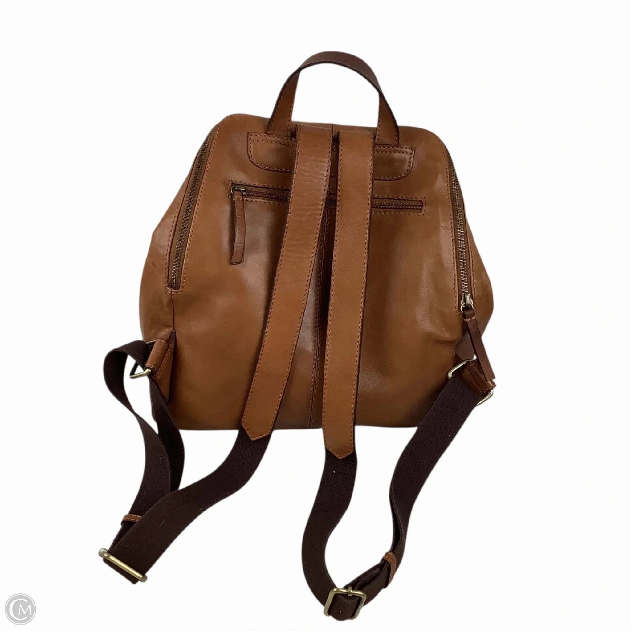 Backpack Leather By Cmc, Size: Large