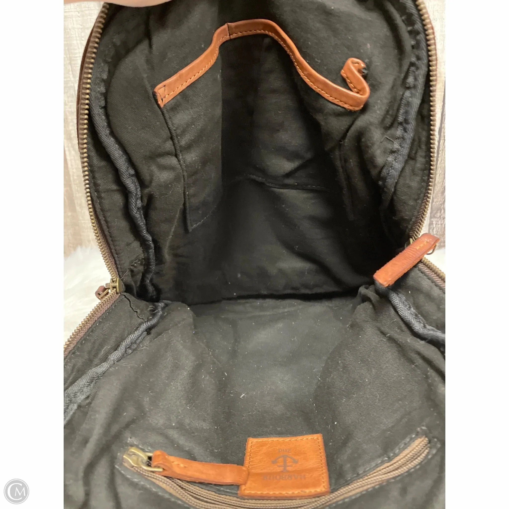 Backpack Leather By Cmc, Size: Medium